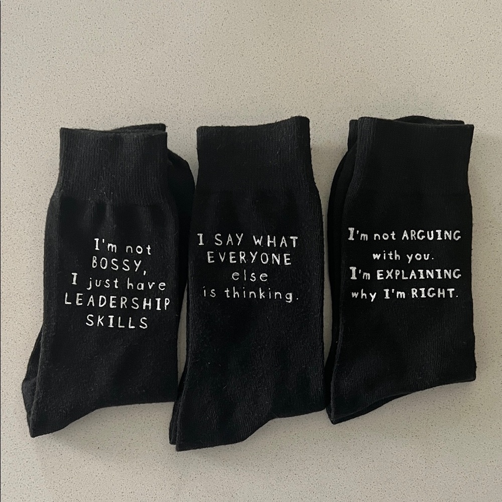What’d You Say? Funny Men’s Socks